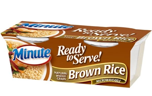 minute ready-to-serve whole grain brown rice