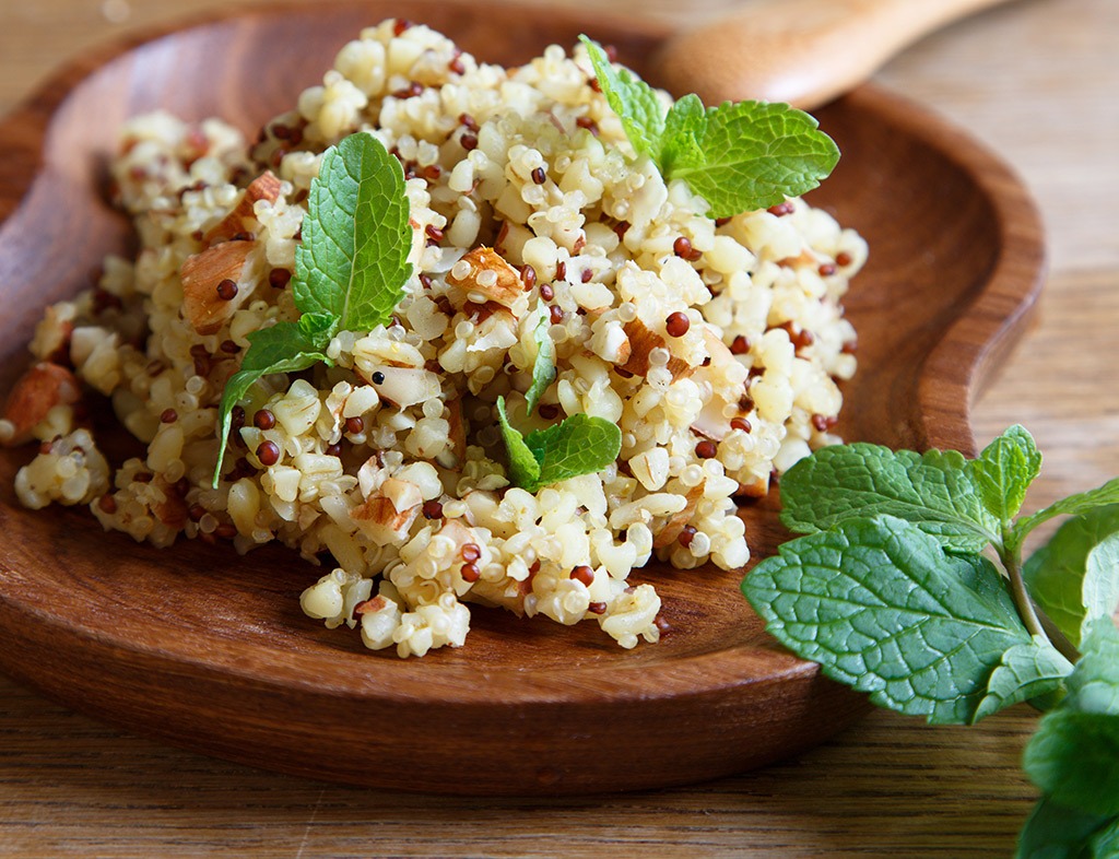 Meatless March plan ancient grains