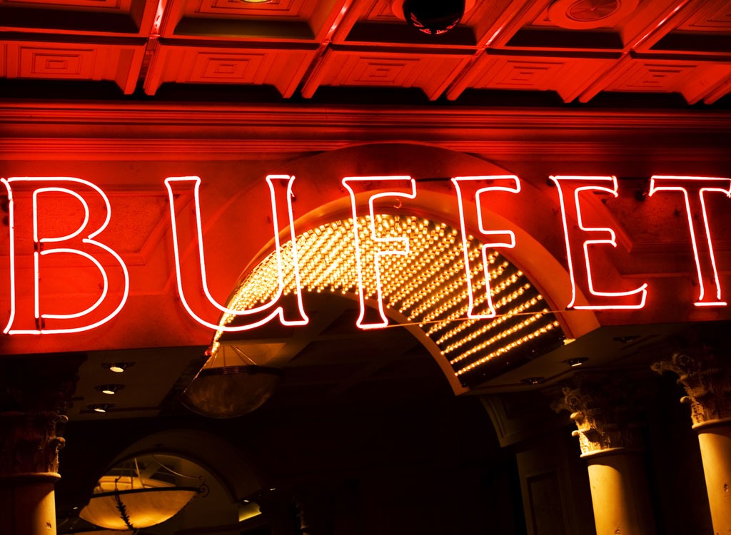 buffet sign