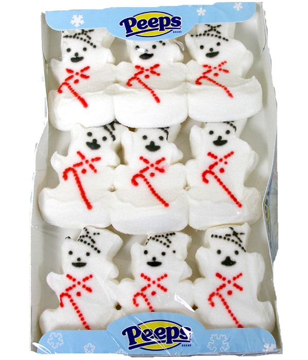 PEEPS SNOWMEN