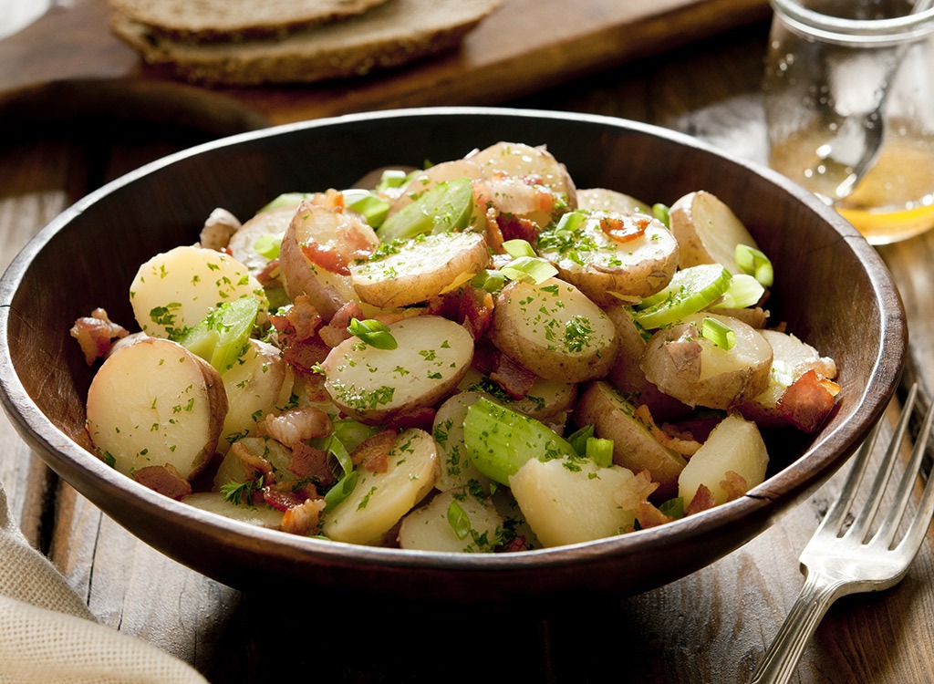 healthy tailgating foods for weight loss - potato salad