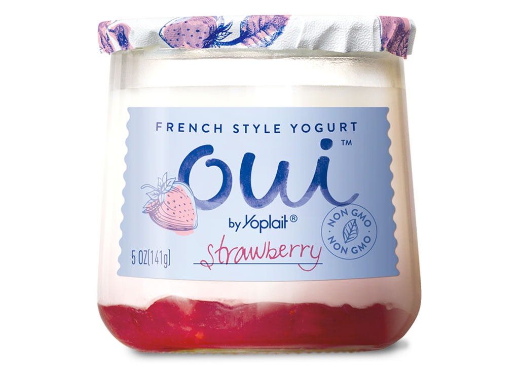 oui yoplait strawberry