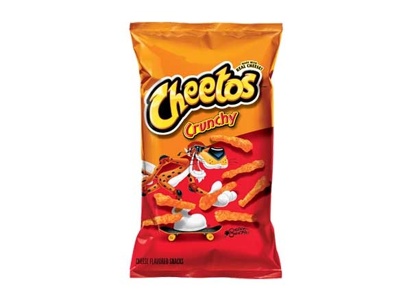bag of crunchy cheetos