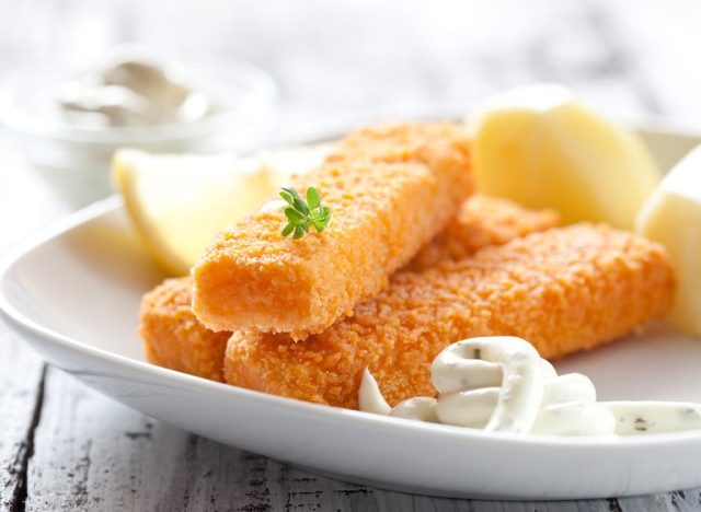 Fish sticks unhealthiest foods