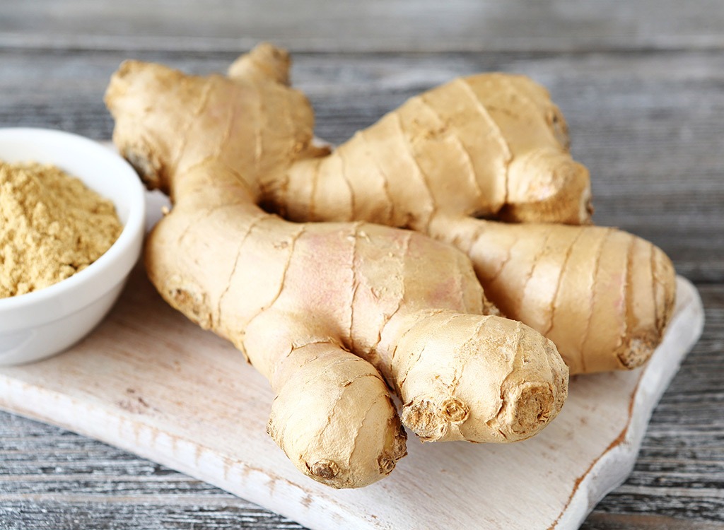 Ginger root and powder - foods that increase libido