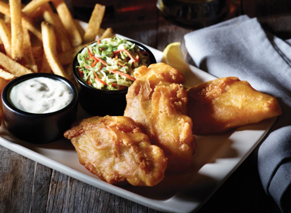 applebees fish and chips