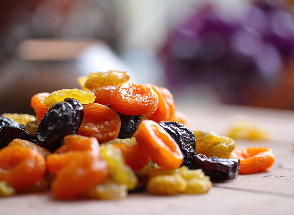 overnight oats dried fruit