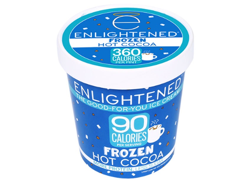 Enlightened Frozen Hot Cocoa