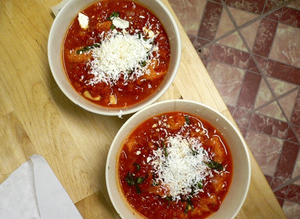 Sourdough tomato soup