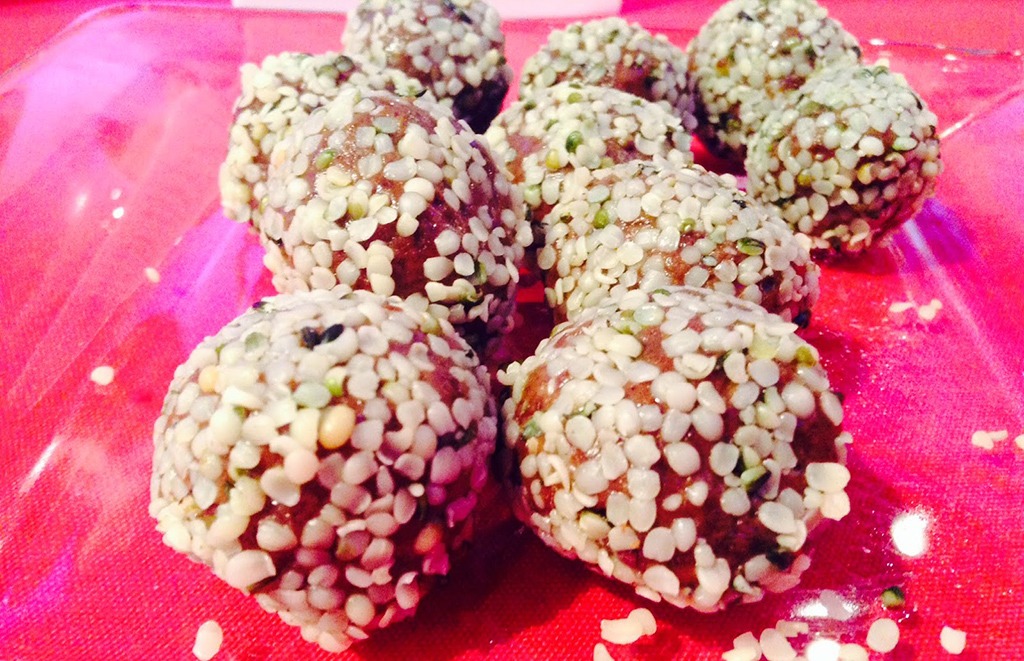 healthy dessert recipes - chocolate hemp truffles