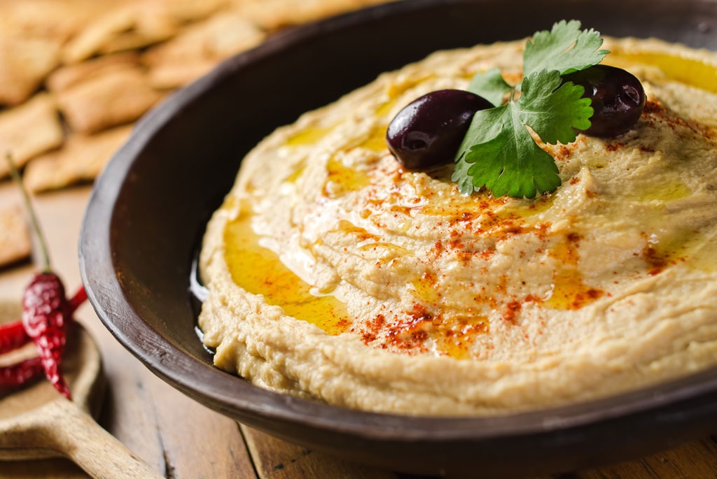 good sources of fiber hummus