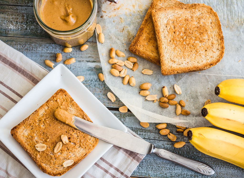 peanut butter toast