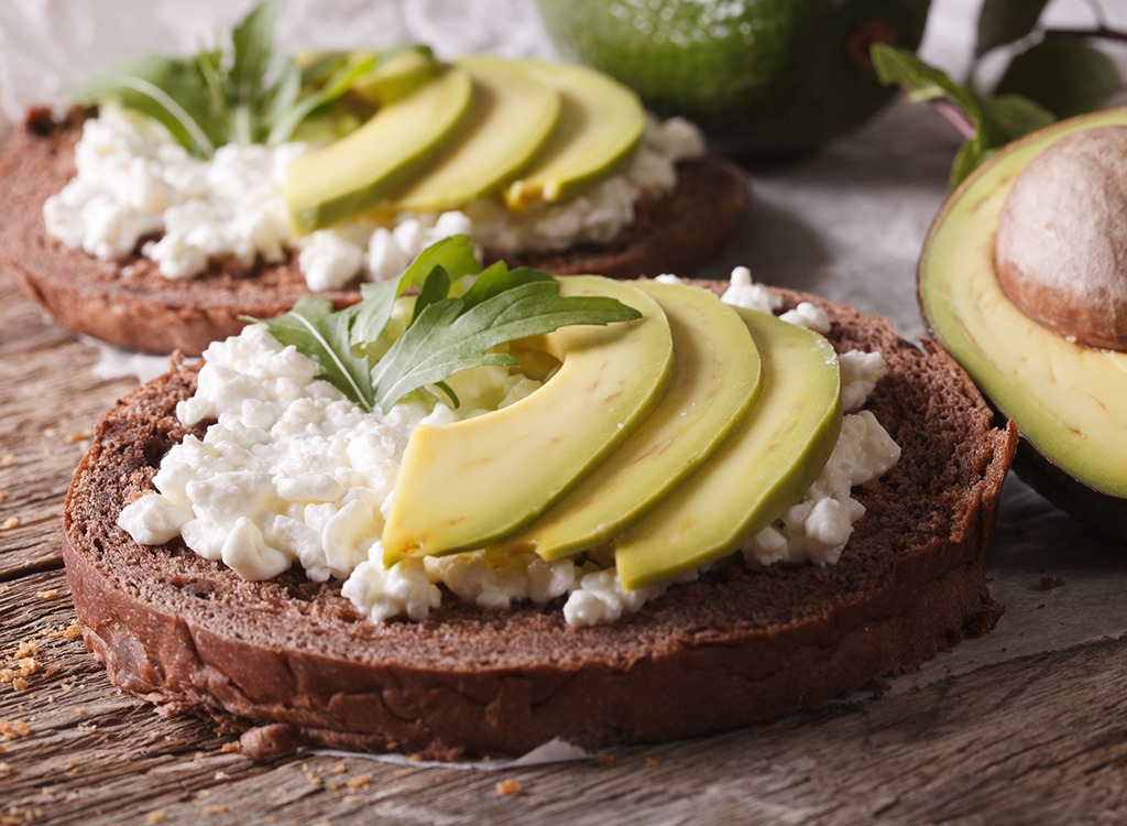 quick high-protein breakfasts avocado toast-