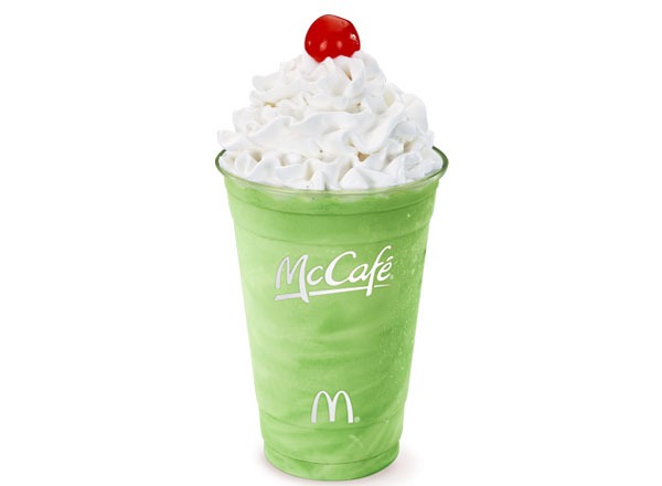 McDonalds Shamrock Shake