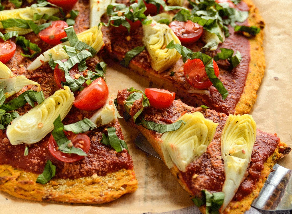 sweet potato crust pizza