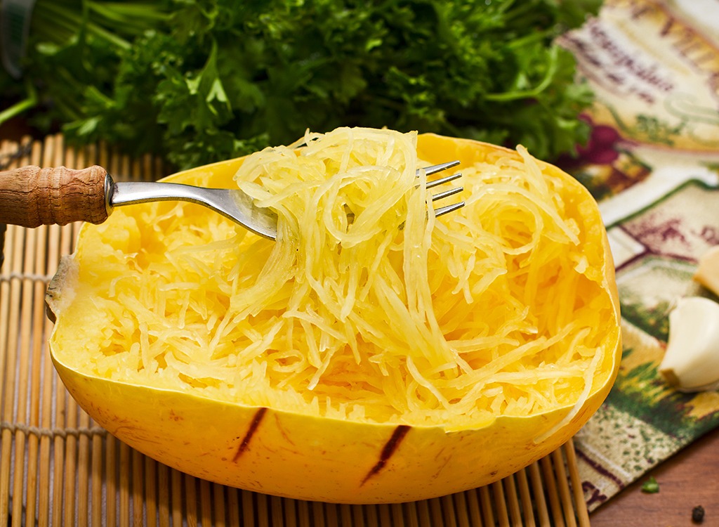 Busy stocked foods spaghetti squash