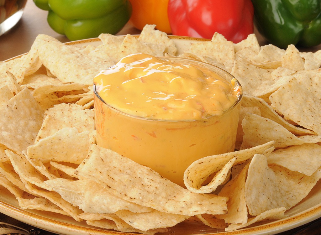 queso with chips