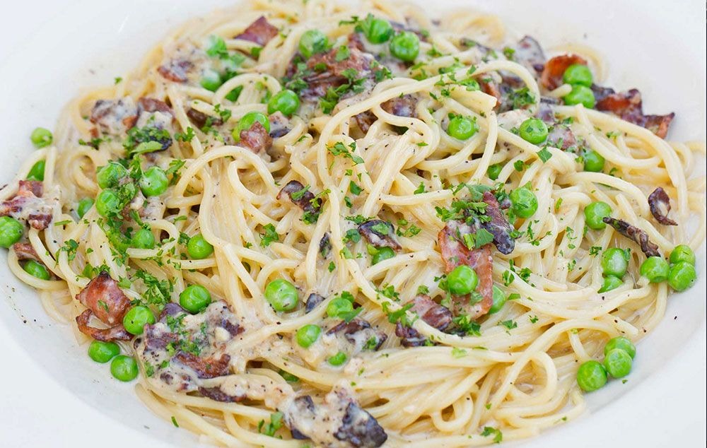 Cheesecake Factory Pasta Carbonara with Chicken