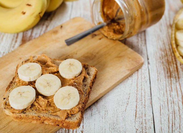 Peanut butter banana