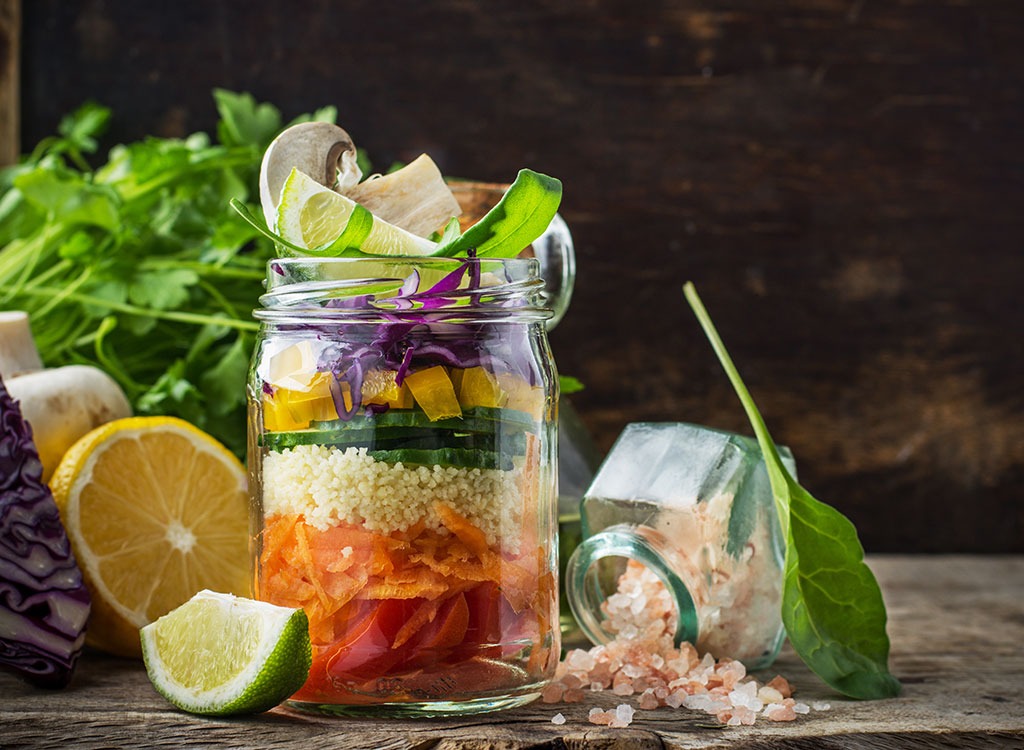 mason jar salad