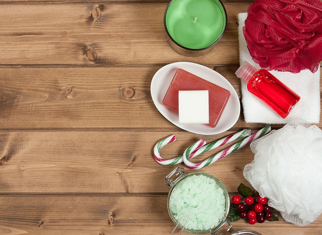 candy cane soap