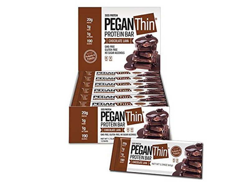 Pegan Thin Protein Bar Chocolate Lava