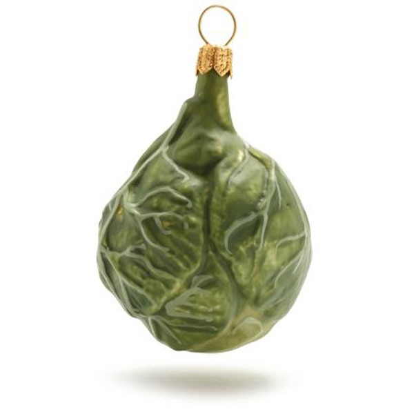 brussels sprout ornament