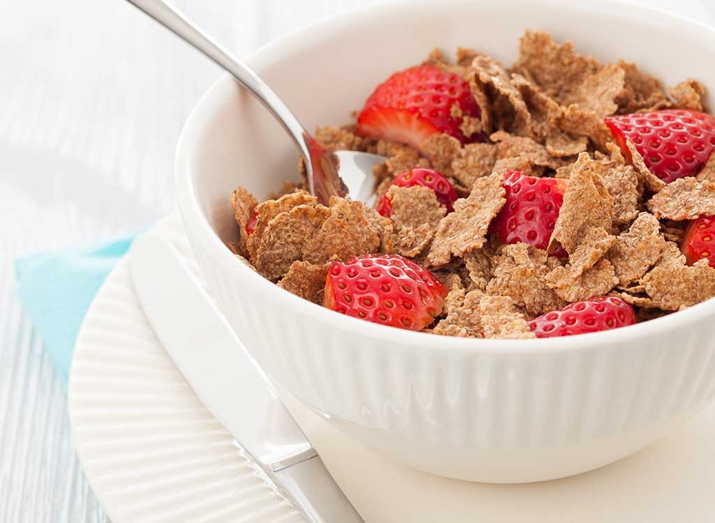 Fiber bran cereal