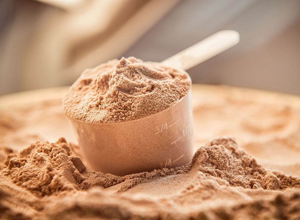 Chocolate protein powder