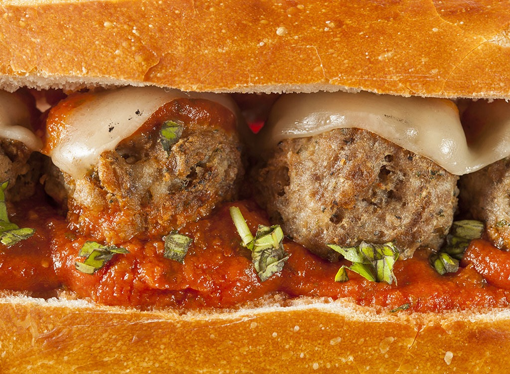 meatball sub sandwich