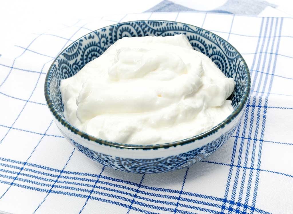 bowl of greek yogurt