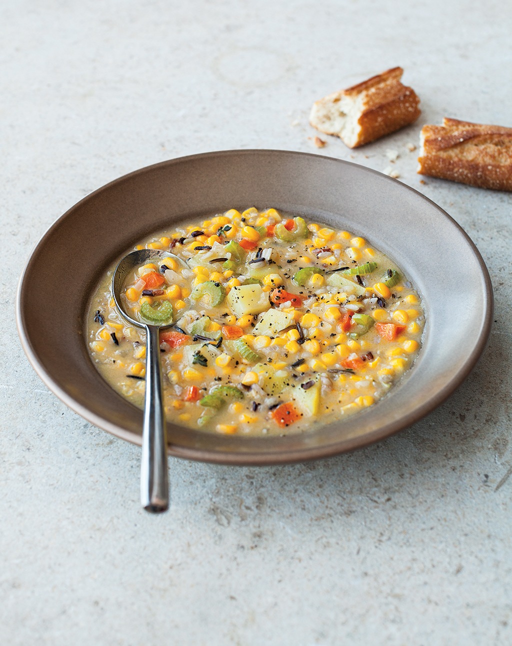 Wild Rice Corn Chowder