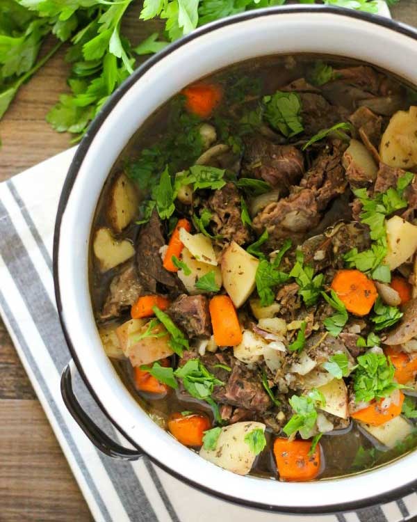 clean eating slow cooker beef stew