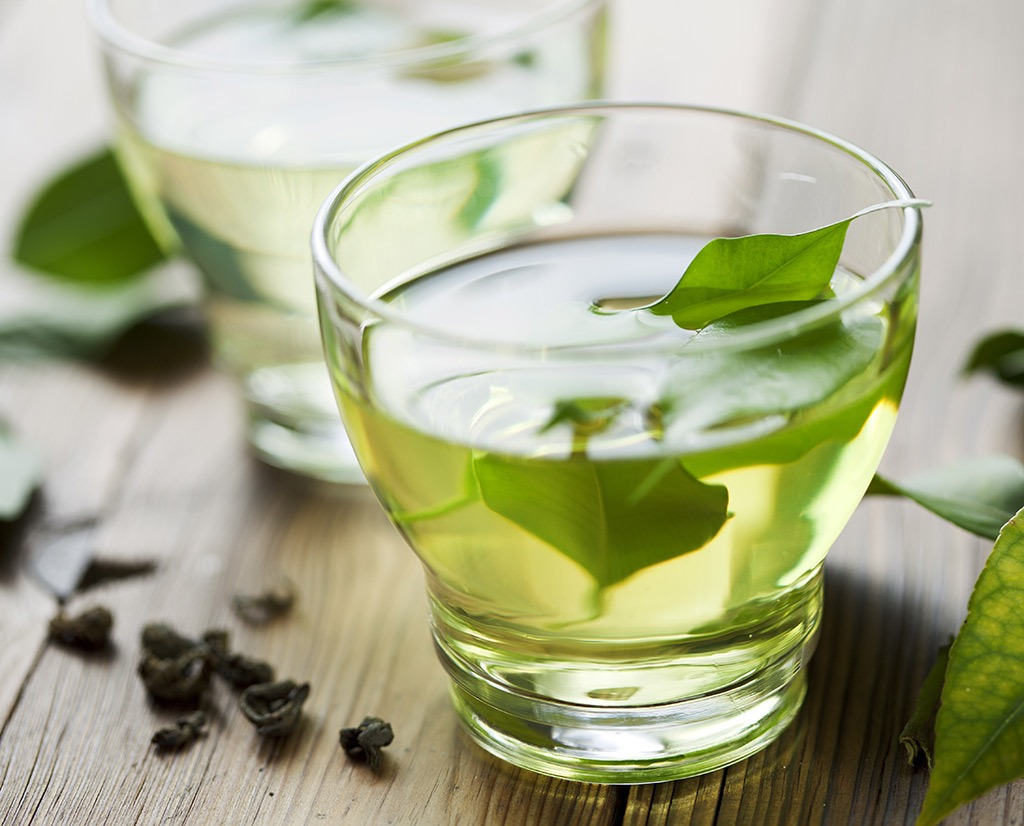 how to lose weight at work - green tea