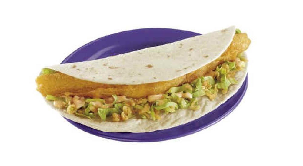 long john silver baja fish taco