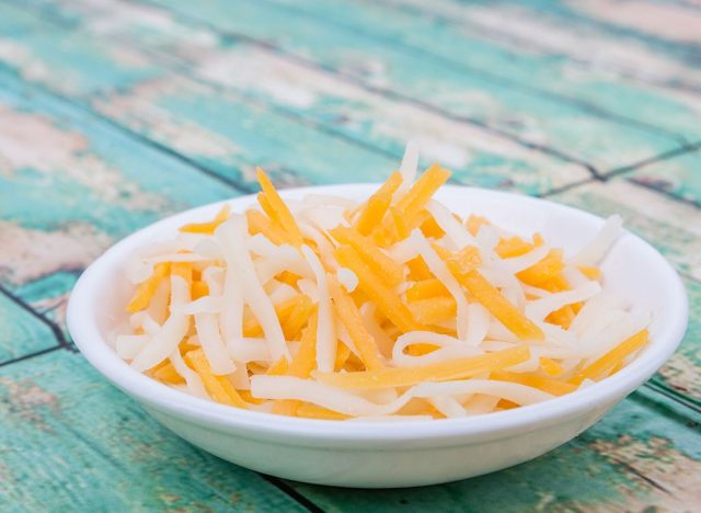 Shredded cheese