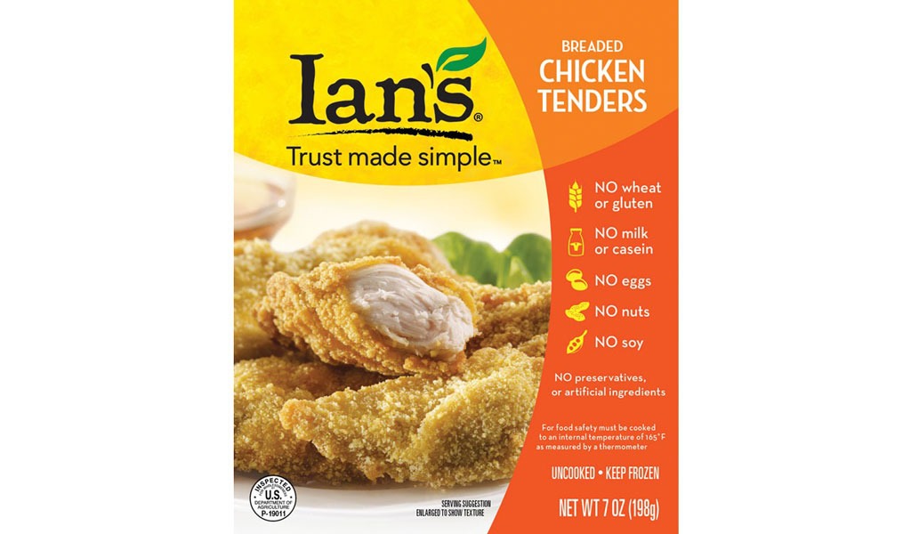 ian's natural foods gf breaded chicken tenders