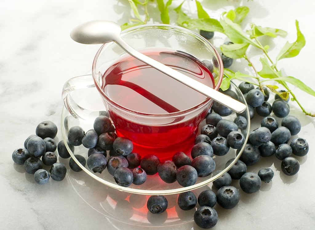 best teas for weight loss - bilberry tea