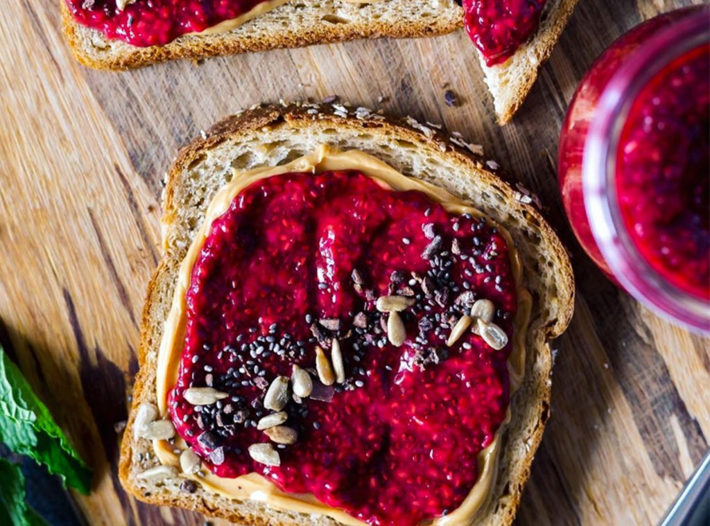 raspberry chia jam