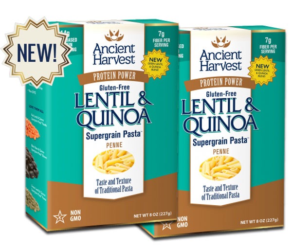 Pulse pasta ancient harvest green lentil