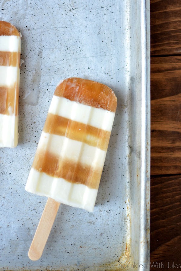 CHAI TEA LATTE POPSICLES