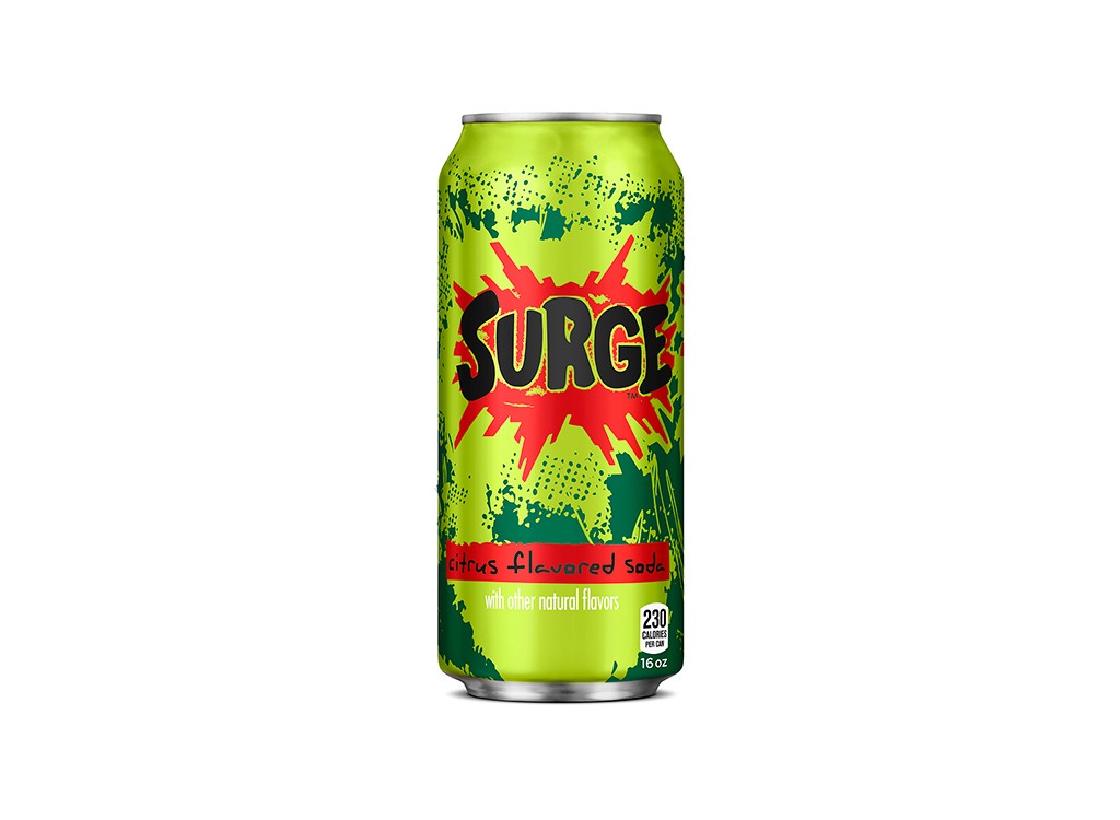 surge soda can