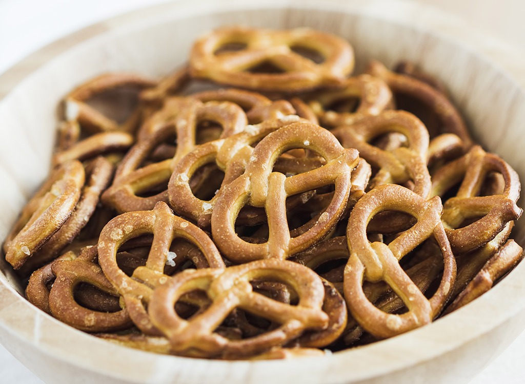 Foods for stress pretzels