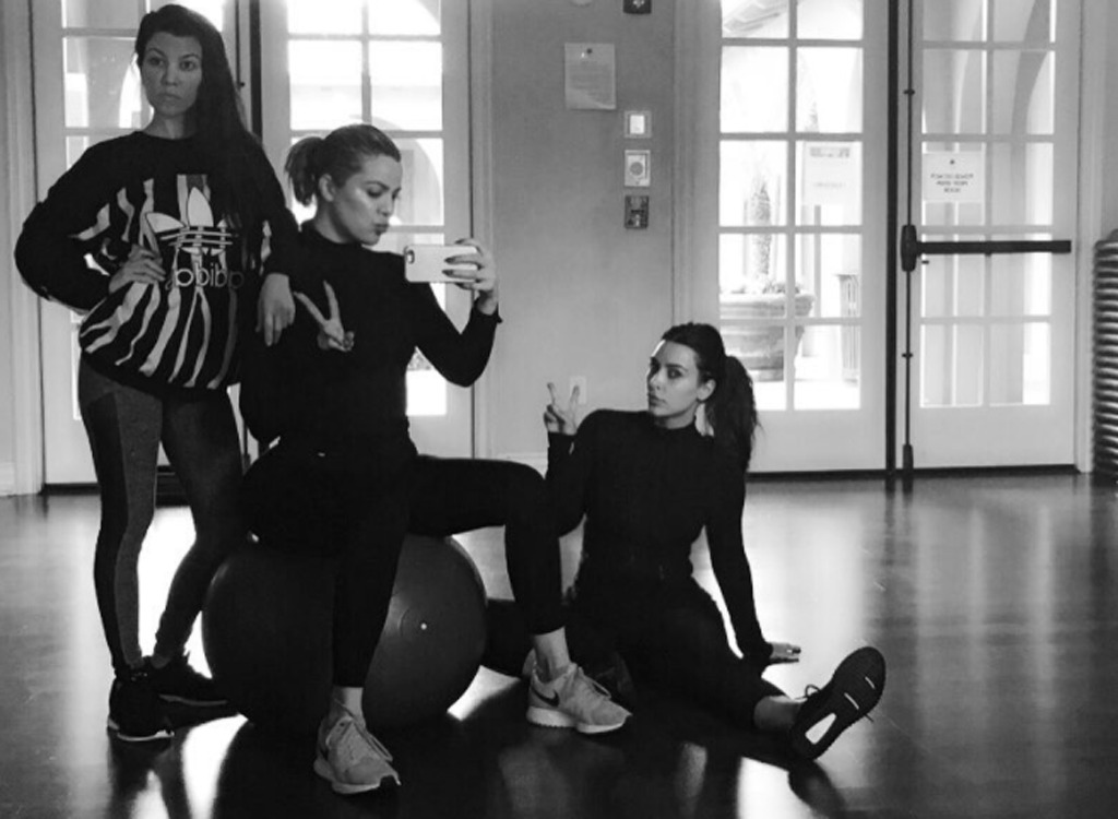 khloe kardashian instagram workout