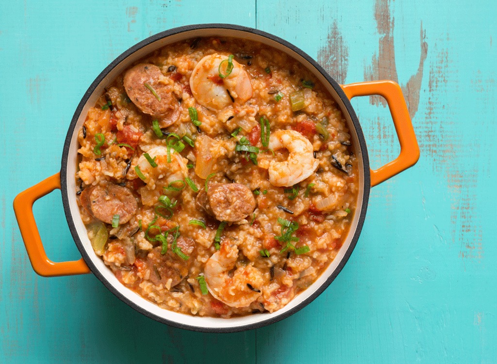 pot of jambalaya