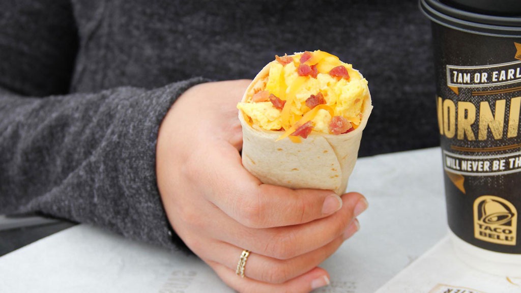 Taco Bell Grilled Breakfast Burrito