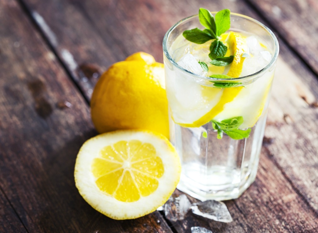 Bikini body lemon water