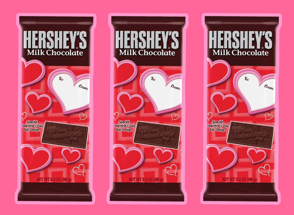hershey chocolate valentines day triple