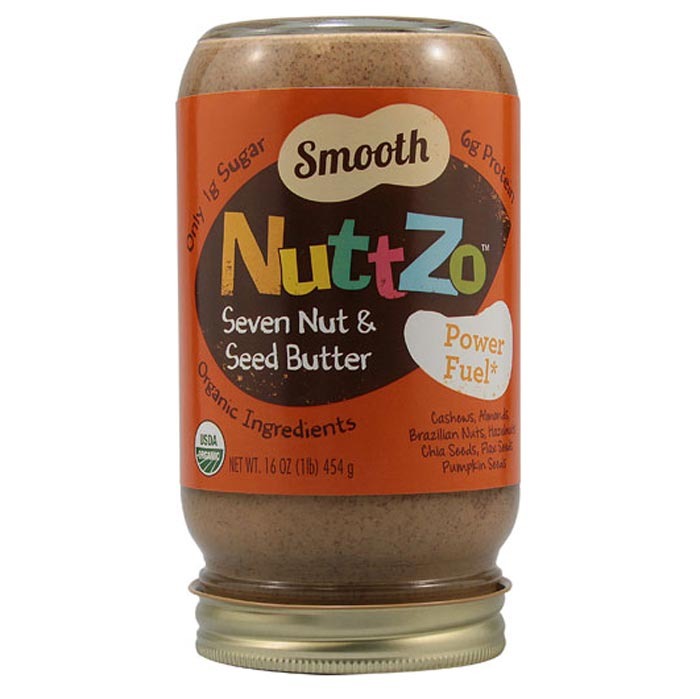 nuttzo organic smooth power fuel seven nut and seed butter