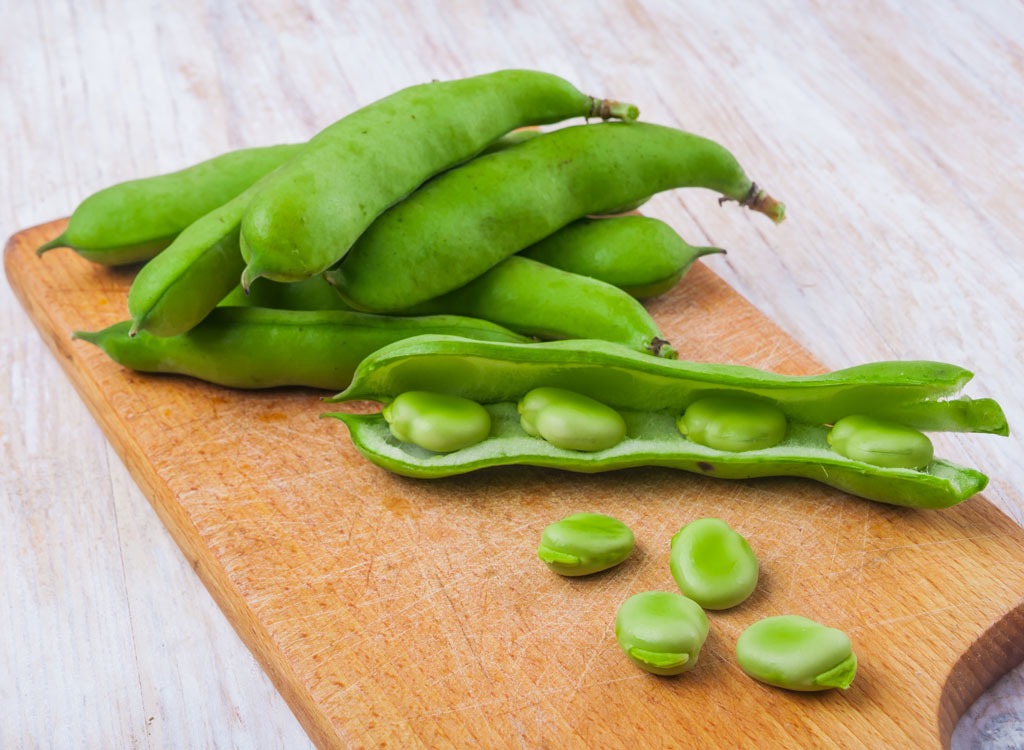 Spring foods fava beans